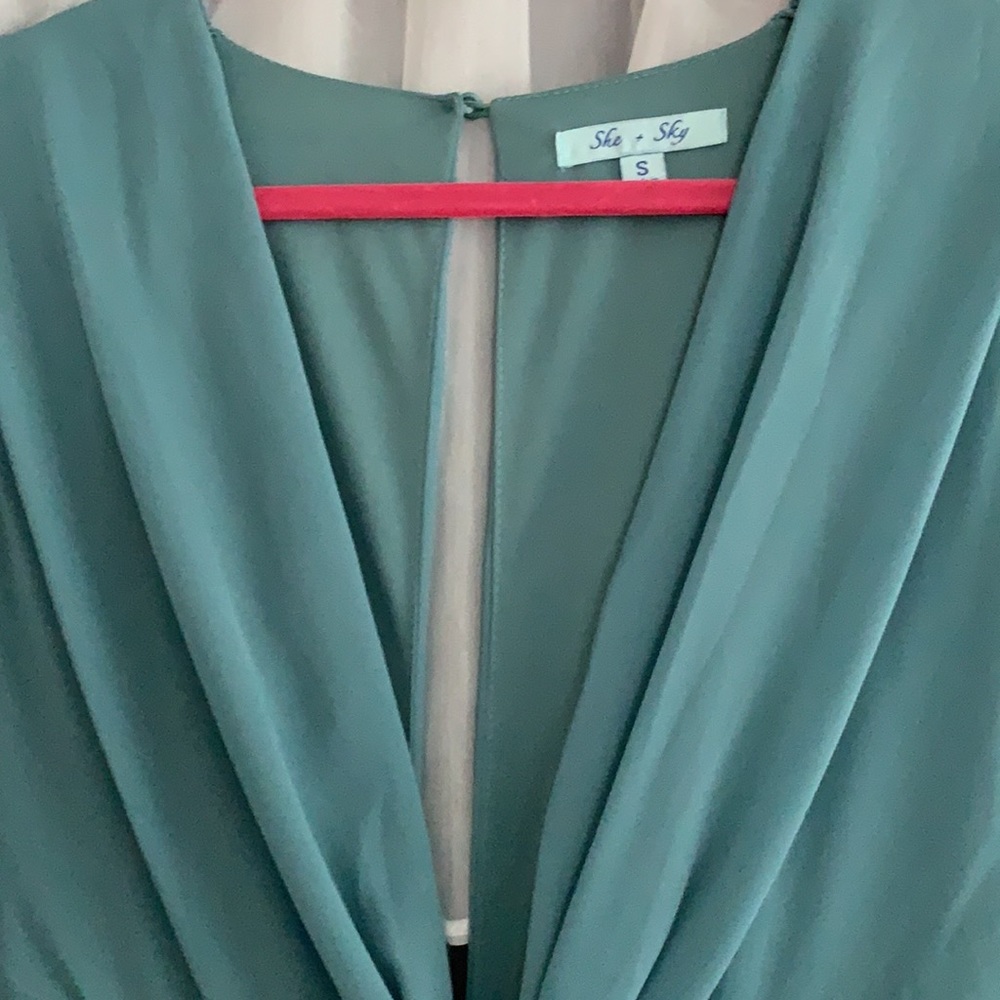 Teal Romper - image 2